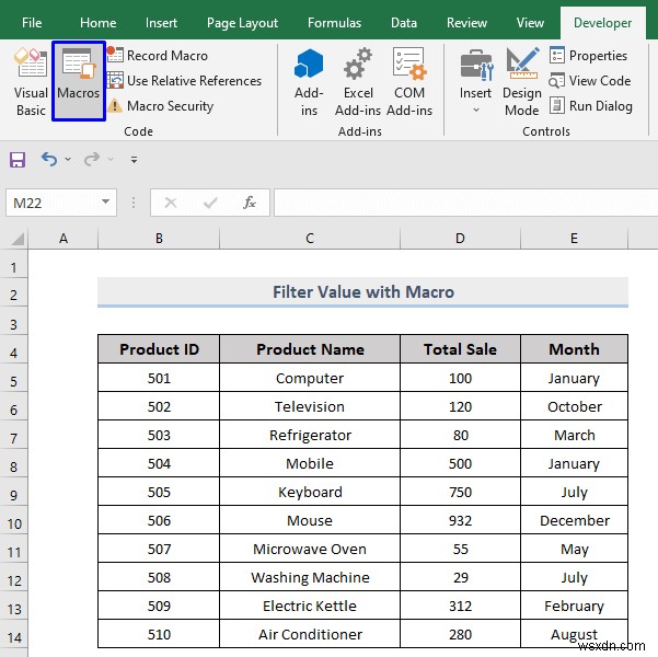 วิธีการกรองแบบกำหนดเองใน Excel (5 วิธี)