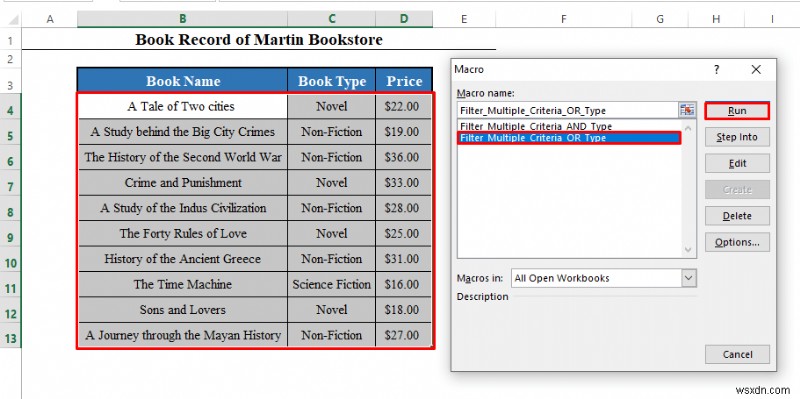 กรองเกณฑ์หลายเกณฑ์ใน Excel ด้วย VBA (ทั้งประเภท AND และ OR)