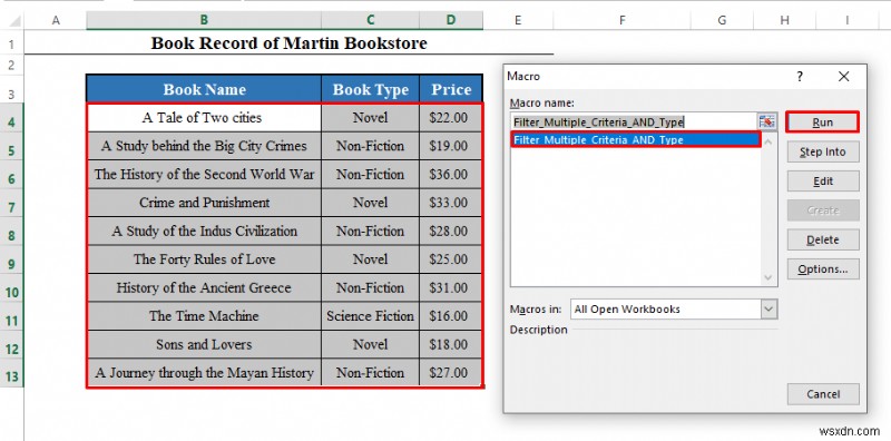 กรองเกณฑ์หลายเกณฑ์ใน Excel ด้วย VBA (ทั้งประเภท AND และ OR)