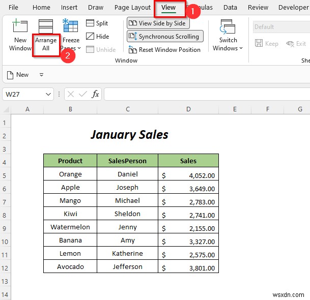 วิธีเปรียบเทียบแผ่นงาน Excel สองแผ่นและไฮไลต์ความแตกต่าง (7 วิธี)