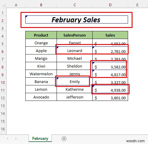 วิธีเปรียบเทียบแผ่นงาน Excel สองแผ่นและไฮไลต์ความแตกต่าง (7 วิธี)