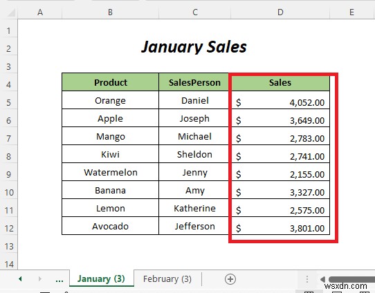 วิธีเปรียบเทียบแผ่นงาน Excel สองแผ่นและไฮไลต์ความแตกต่าง (7 วิธี)