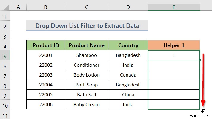 วิธีสร้างรายการแบบหล่นลงพร้อมตัวกรองใน Excel (7 วิธี)