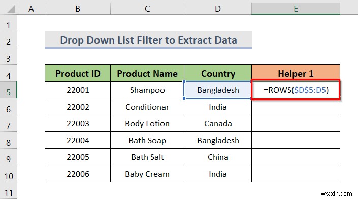 วิธีสร้างรายการแบบหล่นลงพร้อมตัวกรองใน Excel (7 วิธี)