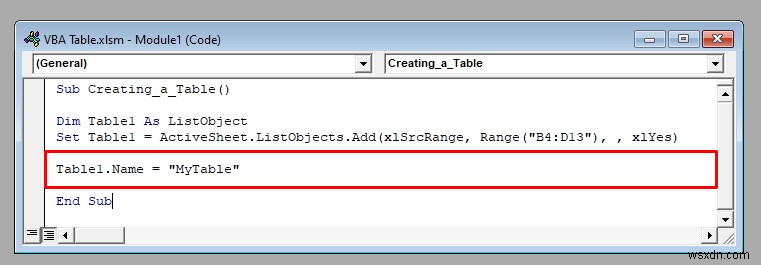 วิธีใช้ตาราง Excel กับ VBA (9 วิธีที่เป็นไปได้)