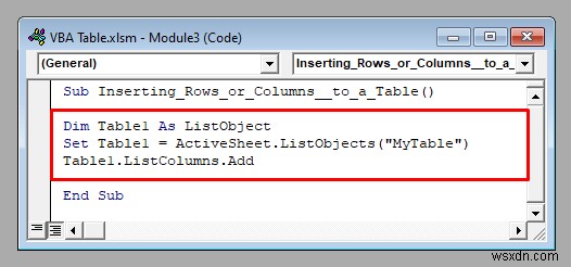 วิธีใช้ตาราง Excel กับ VBA (9 วิธีที่เป็นไปได้)