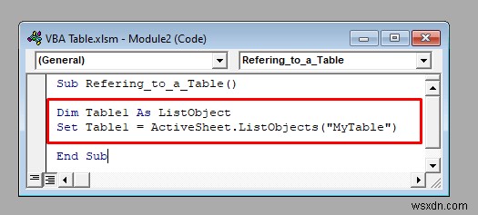 วิธีใช้ตาราง Excel กับ VBA (9 วิธีที่เป็นไปได้)