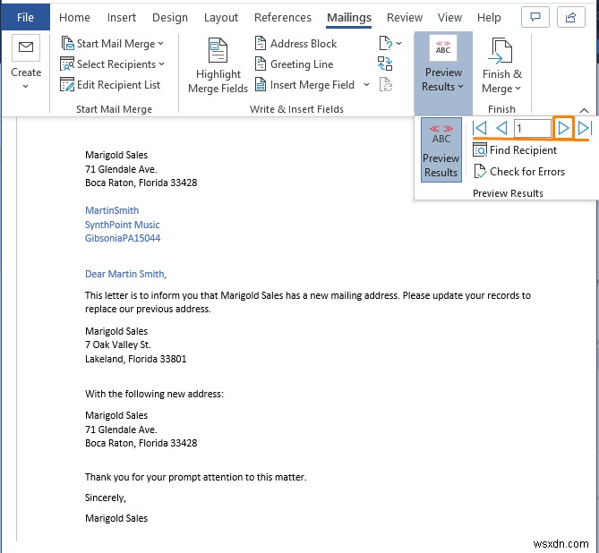 การสร้างรายชื่อผู้รับจดหมายใน Excel (2 วิธี)