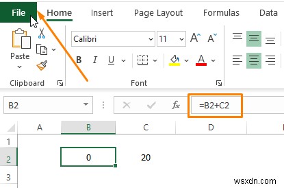 วิธีอนุญาตการอ้างอิงแบบวงกลมใน Excel (ด้วย 2 การใช้งานที่เหมาะสม)