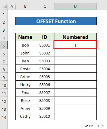 วิธีการสร้างรายการลำดับเลขใน Excel (8 วิธี)