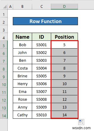 วิธีการสร้างรายการลำดับเลขใน Excel (8 วิธี)