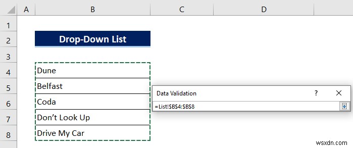 วิธีสร้างรายการภายในเซลล์ใน Excel (วิธีด่วน 3 วิธี)