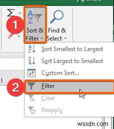 วิธีการกรองตามสีใน Excel (2 ตัวอย่าง)