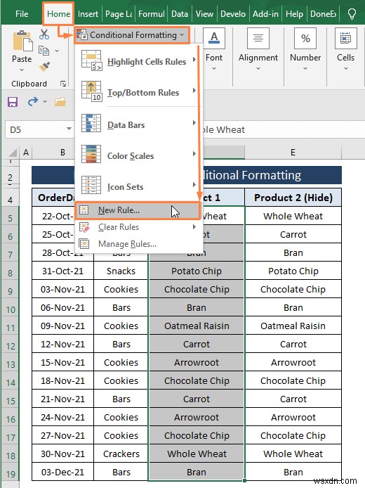 วิธีการกรองค่าที่ไม่ซ้ำใน Excel (8 วิธีง่ายๆ)