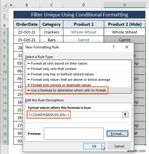 วิธีการกรองค่าที่ไม่ซ้ำใน Excel (8 วิธีง่ายๆ)