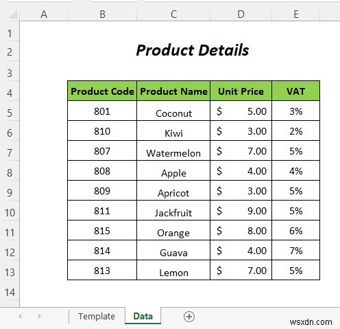 วิธีการสร้างรายการราคาใน Excel (คำแนะนำทีละขั้นตอน)