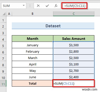 แก้ไขการอ้างอิงแบบวงกลมที่ไม่สามารถแสดงรายการใน Excel (4 วิธีง่ายๆ)