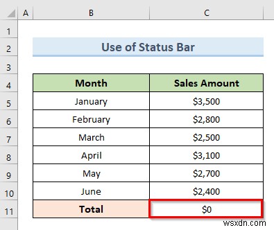 แก้ไขการอ้างอิงแบบวงกลมที่ไม่สามารถแสดงรายการใน Excel (4 วิธีง่ายๆ)