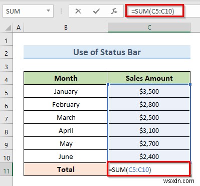 แก้ไขการอ้างอิงแบบวงกลมที่ไม่สามารถแสดงรายการใน Excel (4 วิธีง่ายๆ)