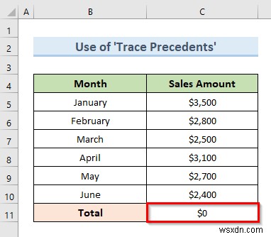 แก้ไขการอ้างอิงแบบวงกลมที่ไม่สามารถแสดงรายการใน Excel (4 วิธีง่ายๆ)