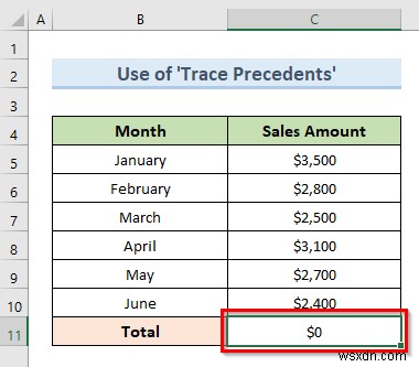 แก้ไขการอ้างอิงแบบวงกลมที่ไม่สามารถแสดงรายการใน Excel (4 วิธีง่ายๆ)