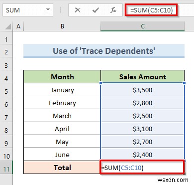 แก้ไขการอ้างอิงแบบวงกลมที่ไม่สามารถแสดงรายการใน Excel (4 วิธีง่ายๆ)