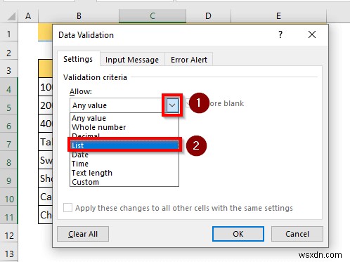 วิธีการสร้างรายการดรอปดาวน์แบบไดนามิกโดยใช้ Excel OFFSET (3 วิธี)