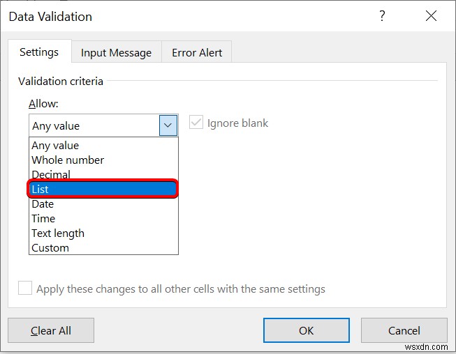 วิธีสร้างรายการแบบหล่นลงของ Excel สำหรับการตรวจสอบความถูกต้องของข้อมูล (8 วิธี)