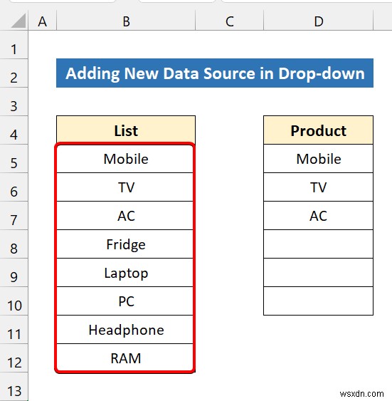 วิธีสร้างรายการแบบหล่นลงของ Excel สำหรับการตรวจสอบความถูกต้องของข้อมูล (8 วิธี)