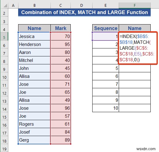 วิธีสร้างรายการไดนามิก 10 อันดับแรกใน Excel (8 วิธี)