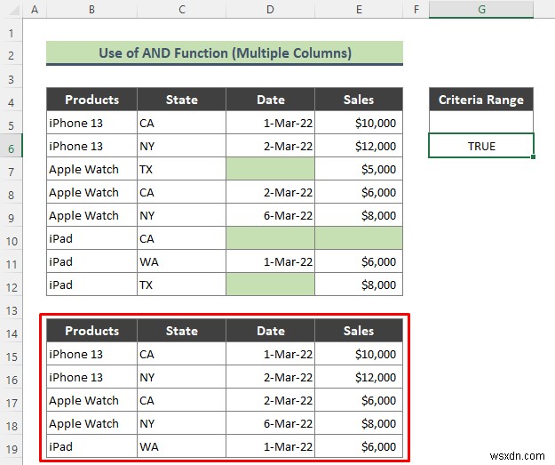 วิธีใช้ตัวกรองขั้นสูงเพื่อยกเว้นเซลล์ว่างใน Excel (3 เคล็ดลับง่ายๆ)