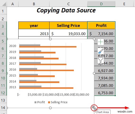 วิธีการรวมกราฟแท่งสองแท่งใน Excel (5 วิธี)