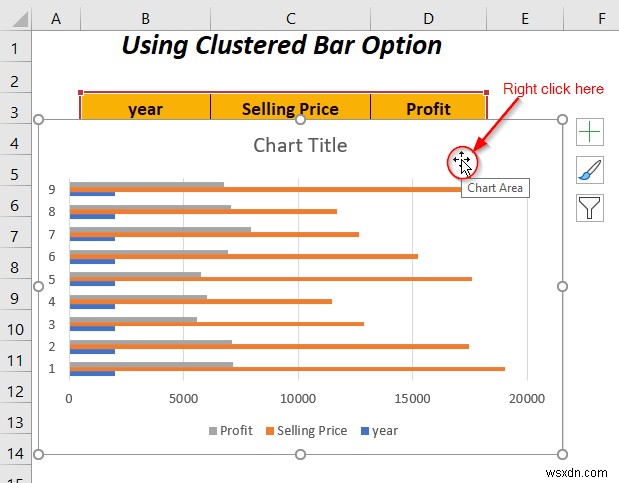 วิธีการรวมกราฟแท่งสองแท่งใน Excel (5 วิธี)