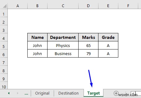 VBA เพื่อคัดลอกข้อมูลไปยังชีตอื่นด้วยตัวกรองขั้นสูงใน Excel