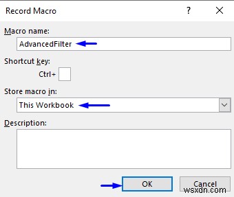 VBA เพื่อคัดลอกข้อมูลไปยังชีตอื่นด้วยตัวกรองขั้นสูงใน Excel