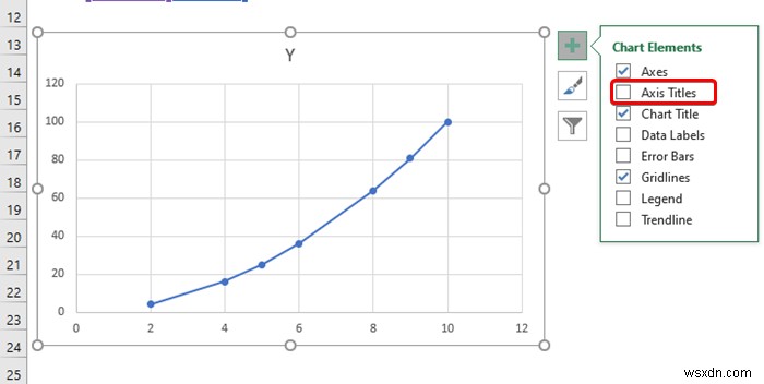 วิธีรวมกราฟกับแกน X ต่างๆ ใน ​​Excel