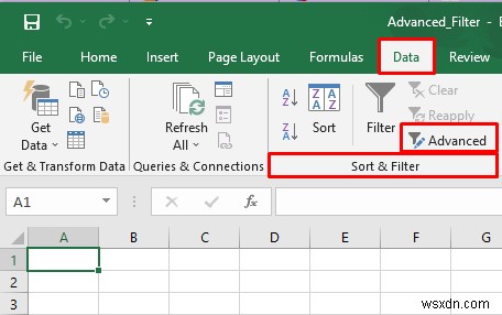 วิธีการใช้ตัวกรองขั้นสูงเพื่อคัดลอกไปยังตำแหน่งอื่นใน Excel