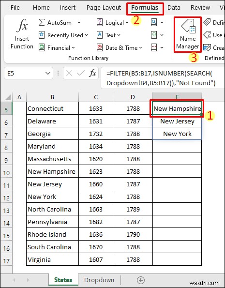 สร้างรายการดรอปดาวน์ที่ค้นหาได้ใน Excel (2 วิธี)