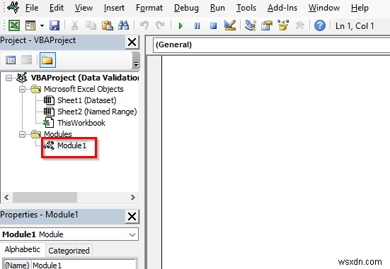 วิธีใช้ช่วงที่มีชื่อสำหรับรายการตรวจสอบข้อมูลด้วย VBA ใน Excel