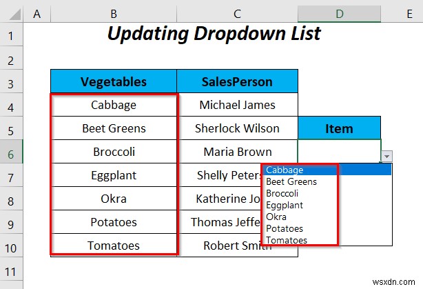 วิธีใช้ช่วงที่มีชื่อสำหรับรายการตรวจสอบข้อมูลด้วย VBA ใน Excel