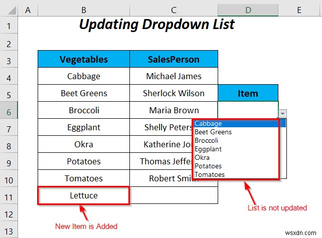 วิธีใช้ช่วงที่มีชื่อสำหรับรายการตรวจสอบข้อมูลด้วย VBA ใน Excel