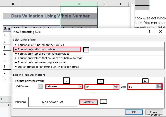 วิธีใช้การตรวจสอบความถูกต้องของข้อมูลใน Excel ด้วยสี (4 วิธี)