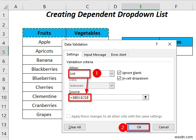 วิธีใช้คำสั่ง IF ในสูตรการตรวจสอบความถูกต้องของข้อมูลใน Excel (6 วิธี)