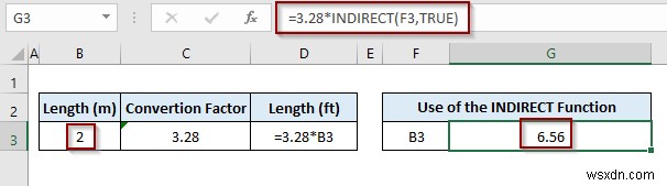 วิธีการแปลงข้อความเป็นสูตรโดยใช้ฟังก์ชันทางอ้อมใน Excel