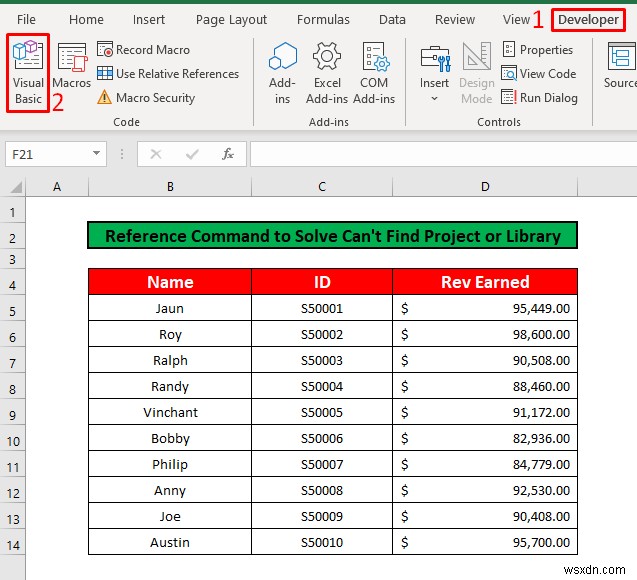 [แก้ไขแล้ว]:ไม่พบข้อผิดพลาดของโครงการหรือไลบรารีใน Excel (โซลูชัน 3 รายการ)