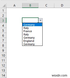 ค่าที่ไม่ซ้ำในรายการแบบหล่นลงที่มี VBA ใน Excel (คู่มือฉบับสมบูรณ์)