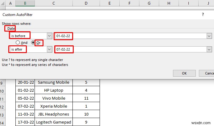 วิธีการกรองช่วงวันที่ใน Excel (5 วิธีง่ายๆ)