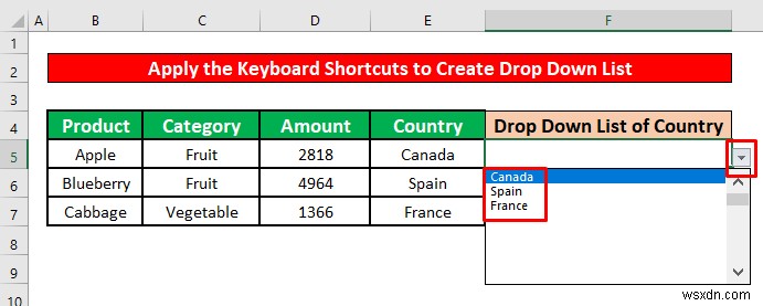 วิธีลบรายการที่ซ้ำกันออกจากรายการแบบเลื่อนลงใน Excel (4 วิธี)