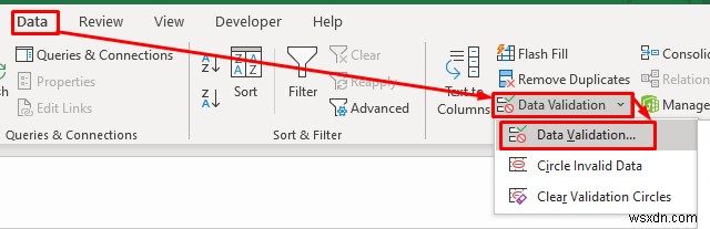 วิธีลบรายการที่ซ้ำกันออกจากรายการแบบเลื่อนลงใน Excel (4 วิธี)