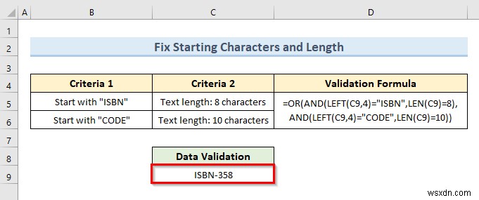 วิธีการใช้การตรวจสอบข้อมูลหลายรายการในเซลล์เดียวใน Excel (ตัวอย่าง 3 รายการ)